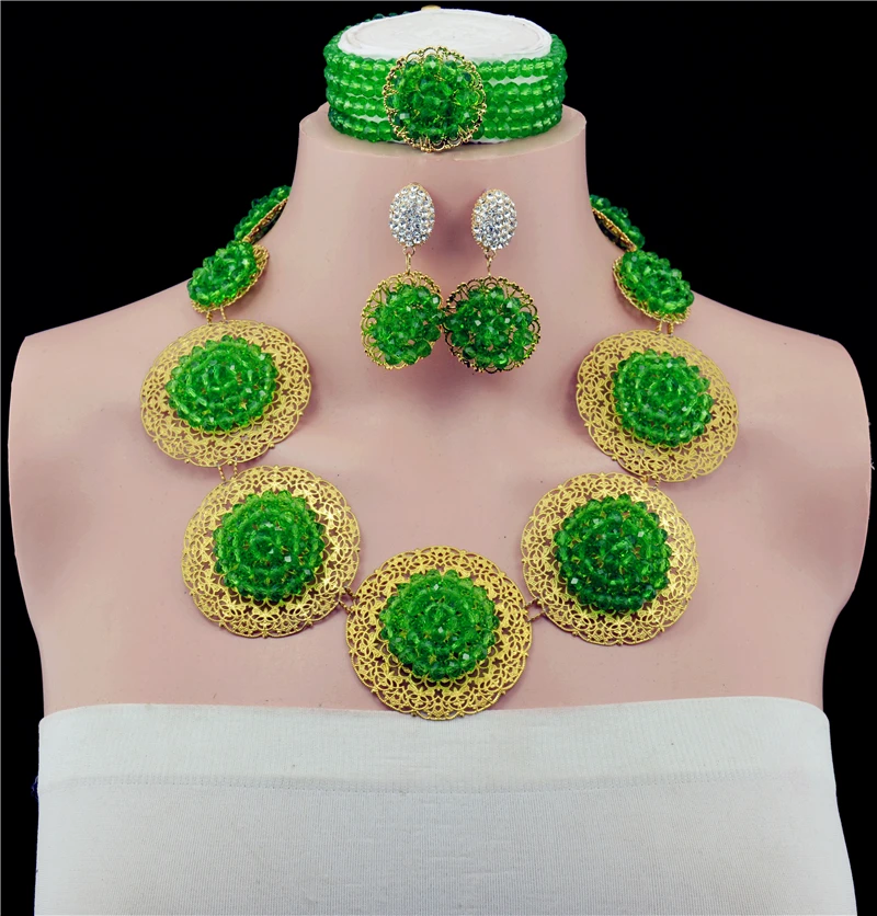 Нигерийские Свадебные аксессуары золотые ювелирные изделия плавающие амулеты