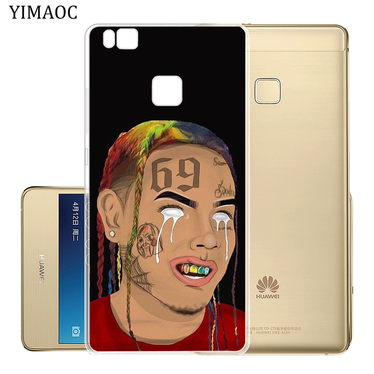 YIMAOC хип хоп рэппер Tekashi 69 6ix9ine тонкий мягкий чехол для Huawei P30 P20 Pro P10 P9 P8 Lite 2016 2017 P smart