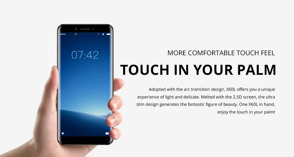 DOOGEE X60L MT6737 4 ядра мобильный телефон 5 &quot18:9 полный Экран 2 GB 16 Android 7 0 13MP двойная