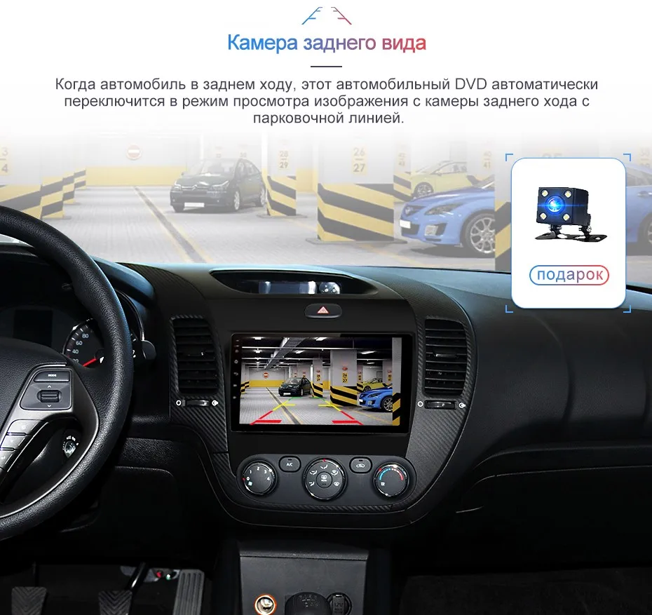 Junsun Штатное Головное устройство For KIA Cerato 2 forte GPS навигатор Android 8.1 aвтомагнитола магнитола 2 din автомагнитолы 2DIN Андроид для Киа церато штатная магнитола 2GB+32GB автомобильная мультимедиа