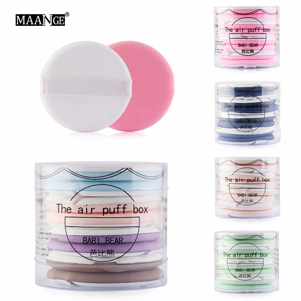 Спонж для макияжа MAANGE 8 шт./компл. косметическая пуховка женщин женская косметика