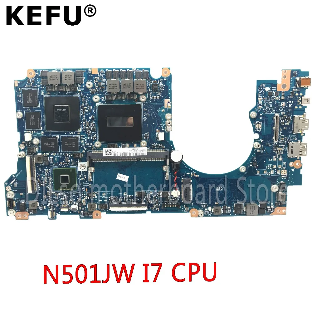 N501J материнская плата для ASUS N501JW UX501J G501J UX50JW FX60J ноутбука rev2.1 I7 cpu PM|motherboard for asus|laptop