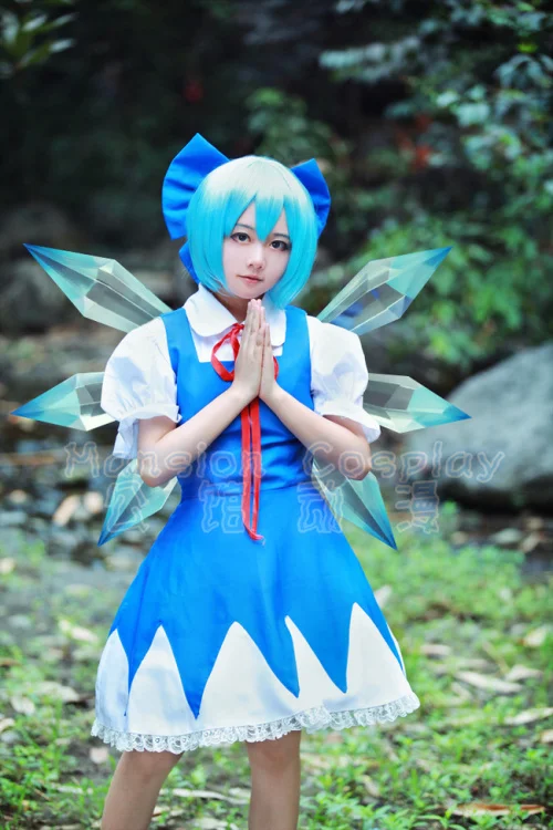 Косплей Костюм Touhou Project Cirno любого размера|cosplay costume|custom cosplay costumecostume |