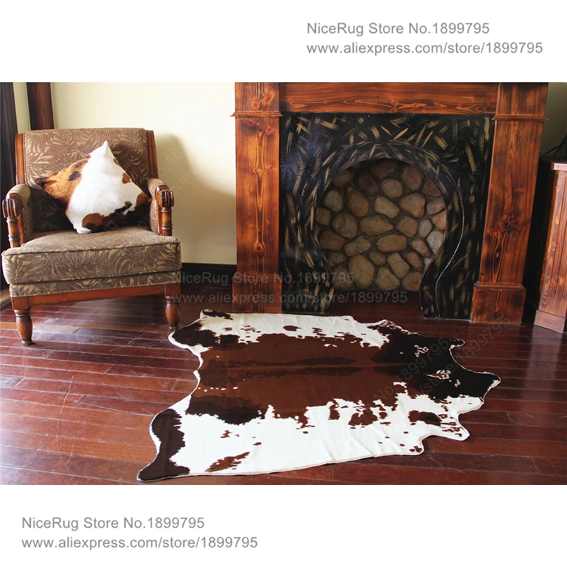 3 шт. 1 комплект оптовая цена для коричневого коврика из воловьей кожи 4 6x4 фута