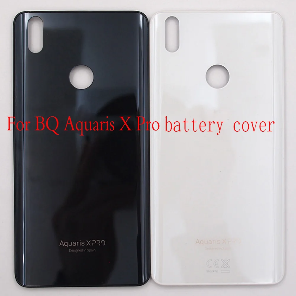 Оригинальная Крышка батарейного отсека для BQ Aquaris X Pro задняя крышка корпуса