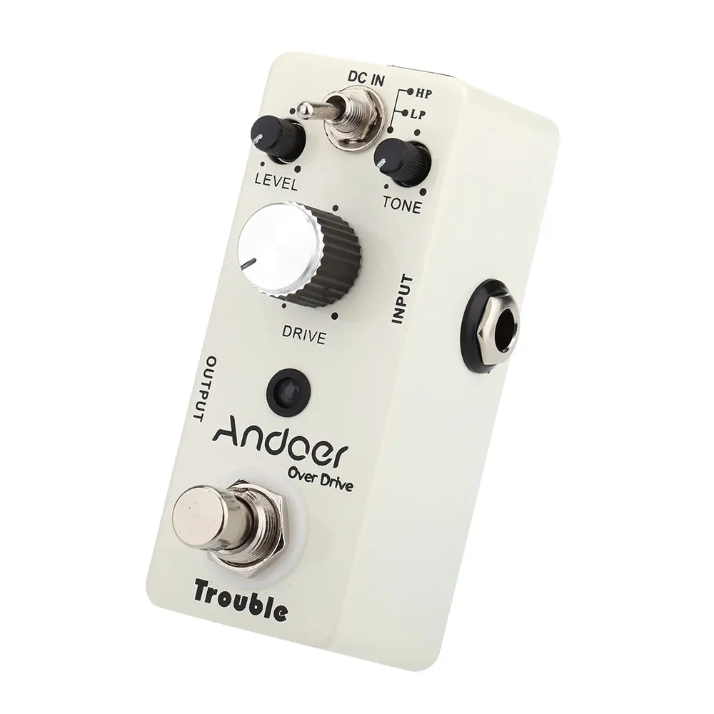 

Andoer TC-16 педаль для гитарного эффекта овердрайв