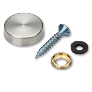 4 шт. 16 мм19 мм22 мм25 мм30 мм40 мм рекламные винты стойкие чехлы из нержавеющей стали 304 плоские зеркальные винты крышки