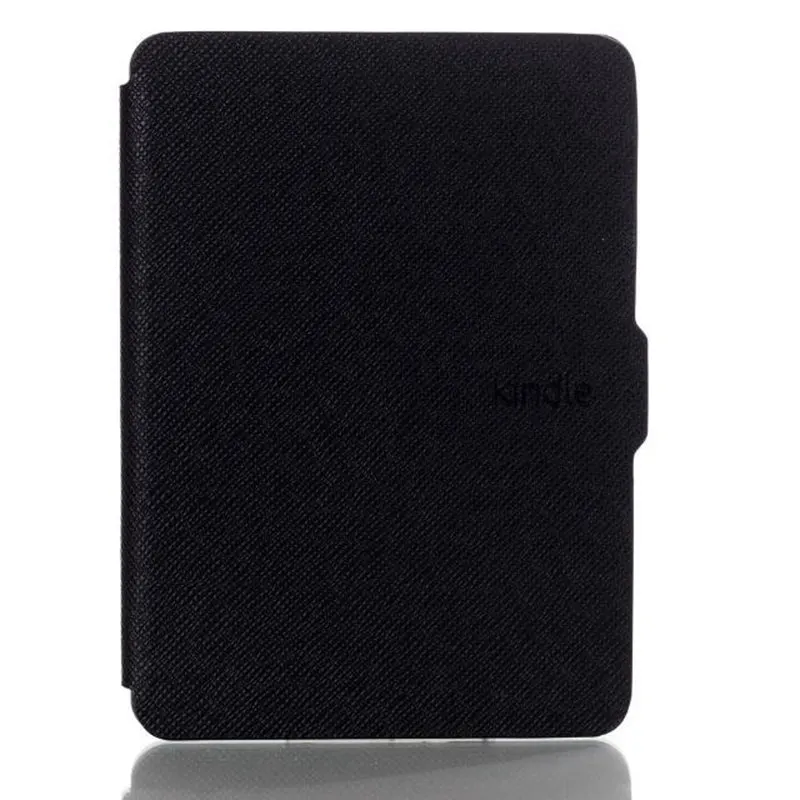 black Ультратонкий чехол для нового Amazon kindle paper white 4 Магнитный чехол умный защитный чехол-книжка для kindle paperwhite 4 - Цвет: black