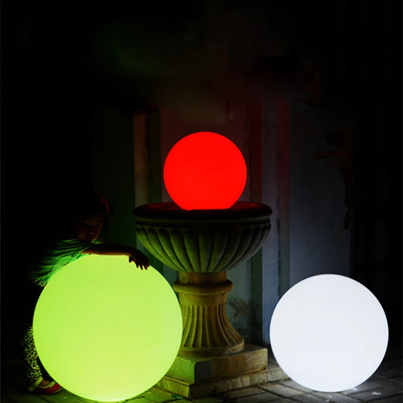 Перезаряжаемый уличный садовый светильник с дистанционным управлением RGB