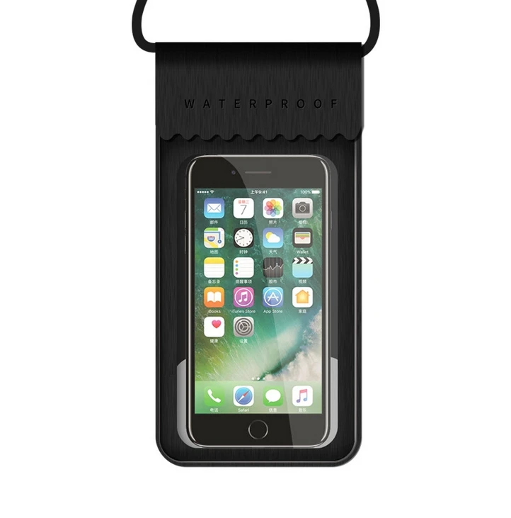 Acheter Sac étanche Pour Téléphone Portable, Pochette Pour écran Tactile Flottant, étui étanche Sous-marin Universel Pour Iphone 7 8 X