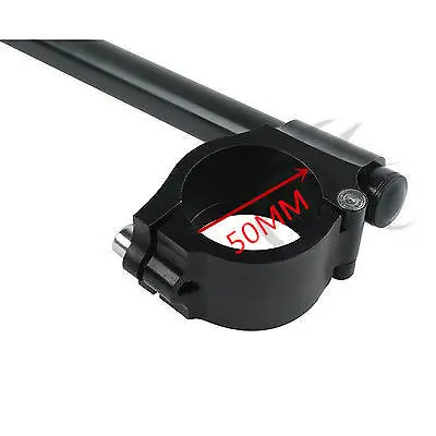 Черные 50 мм зажимы на ручках для Suzuki GSXR 600 750 1000 TL1000R/S Aprilia RS 1100 RSV тысяча R Диагональ