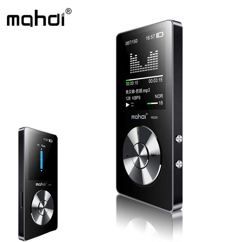 Махди Mp3 Player Hi Fi спорт из металла Портативный цифровой аудио Автомобиль Музыка
