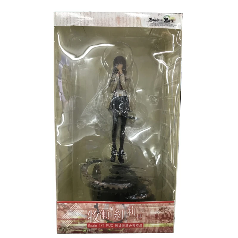 10 &quotsteins Gate аниме макисэ курису 2nd ver. В коробке 26 см ПВХ фигурка Коллекция Модель