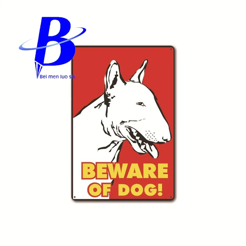 Placas Decorativas Metalicas винтажный Остерегайтесь собаки! Tuinposter Buiten labradodle внимание собаки размер: 20*30 см