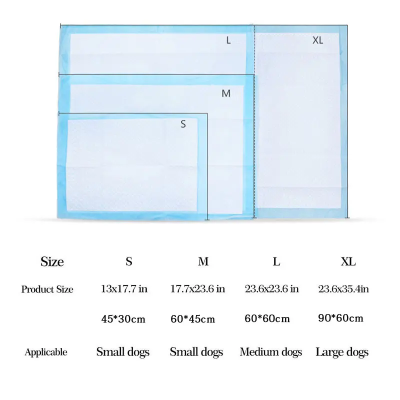 Подгузники для щенка Potty Cat Piddle супер-Впитывающая Герметичная прокладка