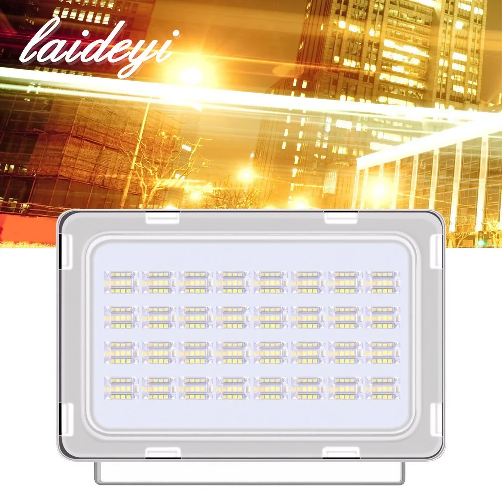2017 NEW 100W outdoor lighting LED flood lights AC200-240V 9000lms floodlight light fixtures waterproof |