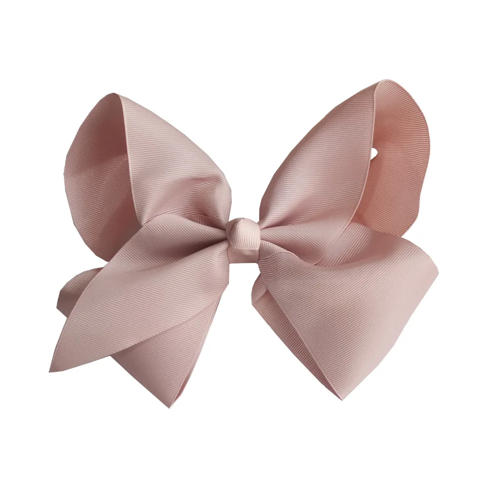 40 шт. 8 дюймов Супер ободок с большим бантом зажимы для девочек/женщин заколки для волос заколки вечерние декоративный бант аксессуары