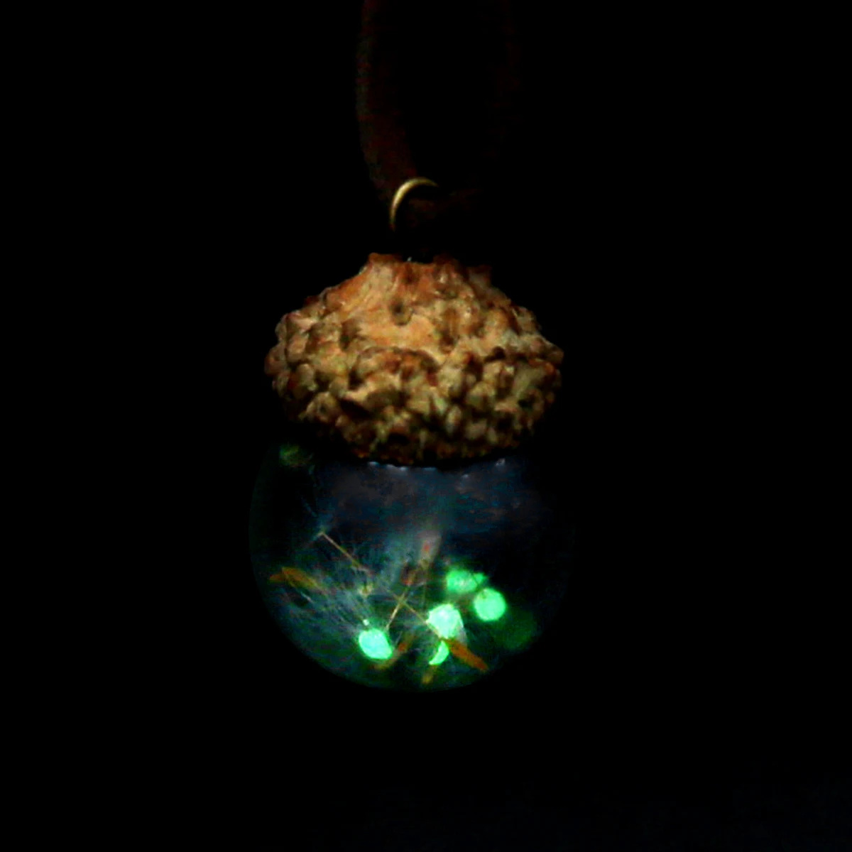 Модное ожерелье с хрустальным шариком и кулоном в виде одуванчика|bijoux fashion|flower