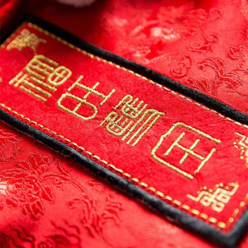 HSWLL одежда для домашних животных китайский новогодний праздничный костюм собаки