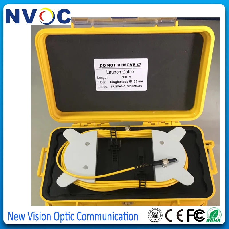 SM 9/125 G652D-1000M OTDR Dead Zone Eliminator Fibe Ring 1000 м волоконно оптический рефлектометр кабель