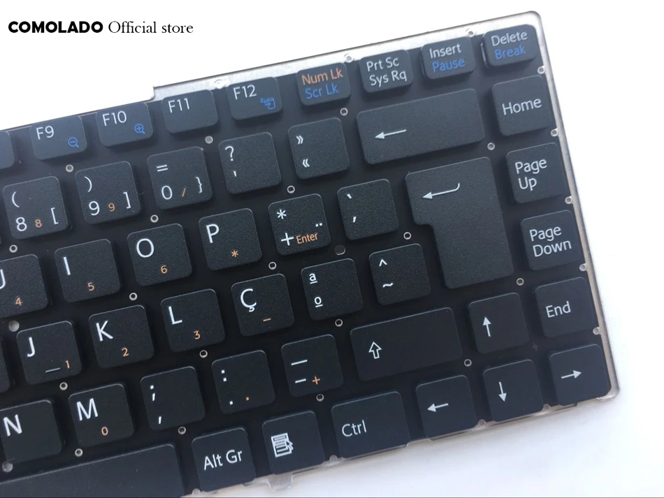 PO Portugal клавиатура для Sony Vaio VGN FW серия черная ноутбука Layout|Клавиатуры замены| |