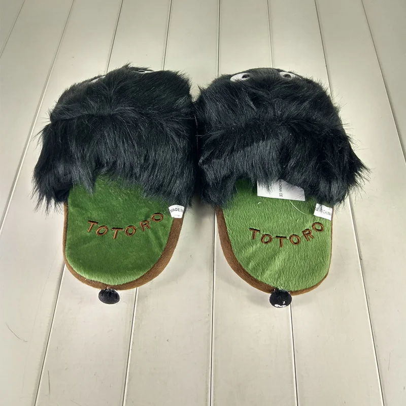 Плюшевые тапочки My Neighbor Totoro Fairydust зимняя теплая Домашняя обувь для взрослых 28