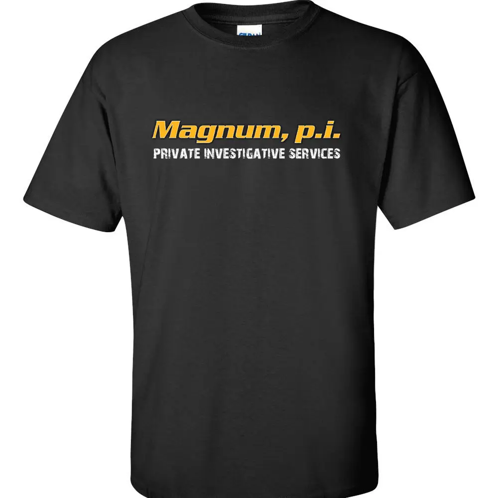 Magnum PI футболка том селлек Ретро винтажный TV Show 80's ретро Топы летние крутые