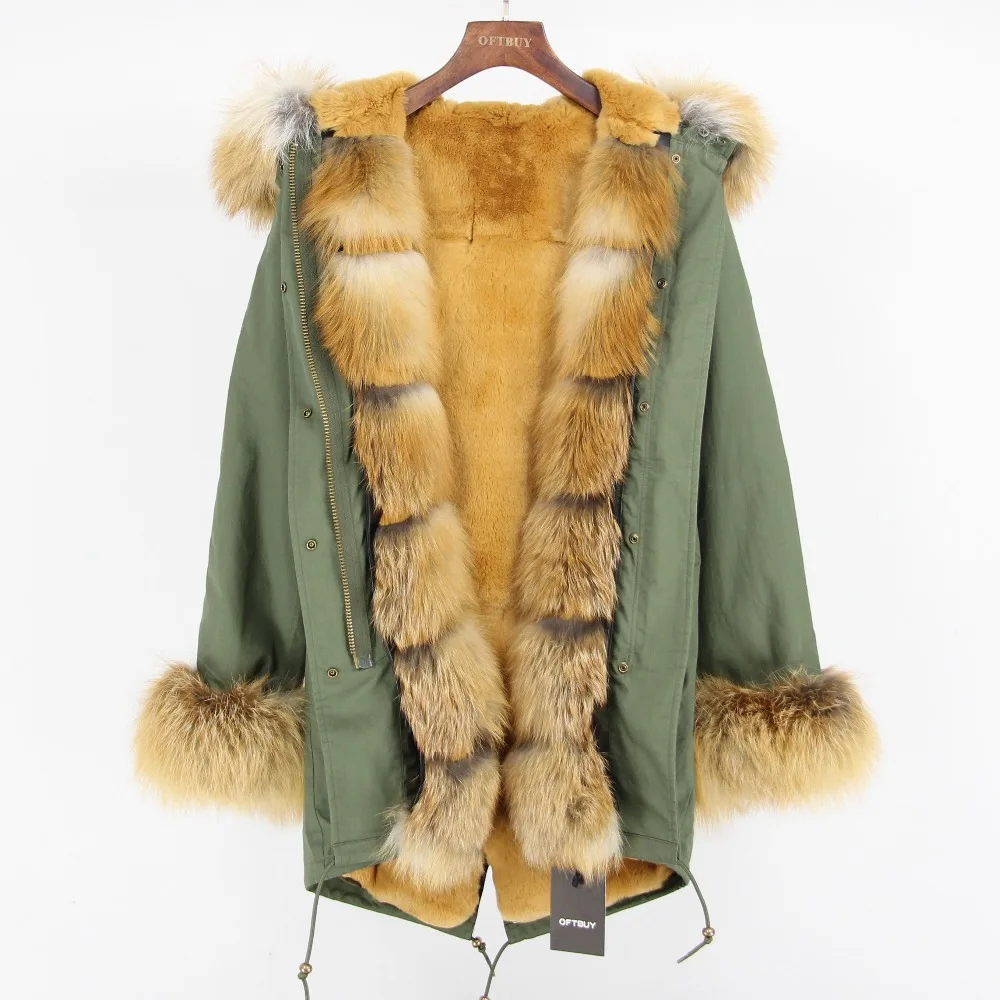Пальто с воротником из натурального Лисьего меха бренд 2019 новая Длинная зимняя
