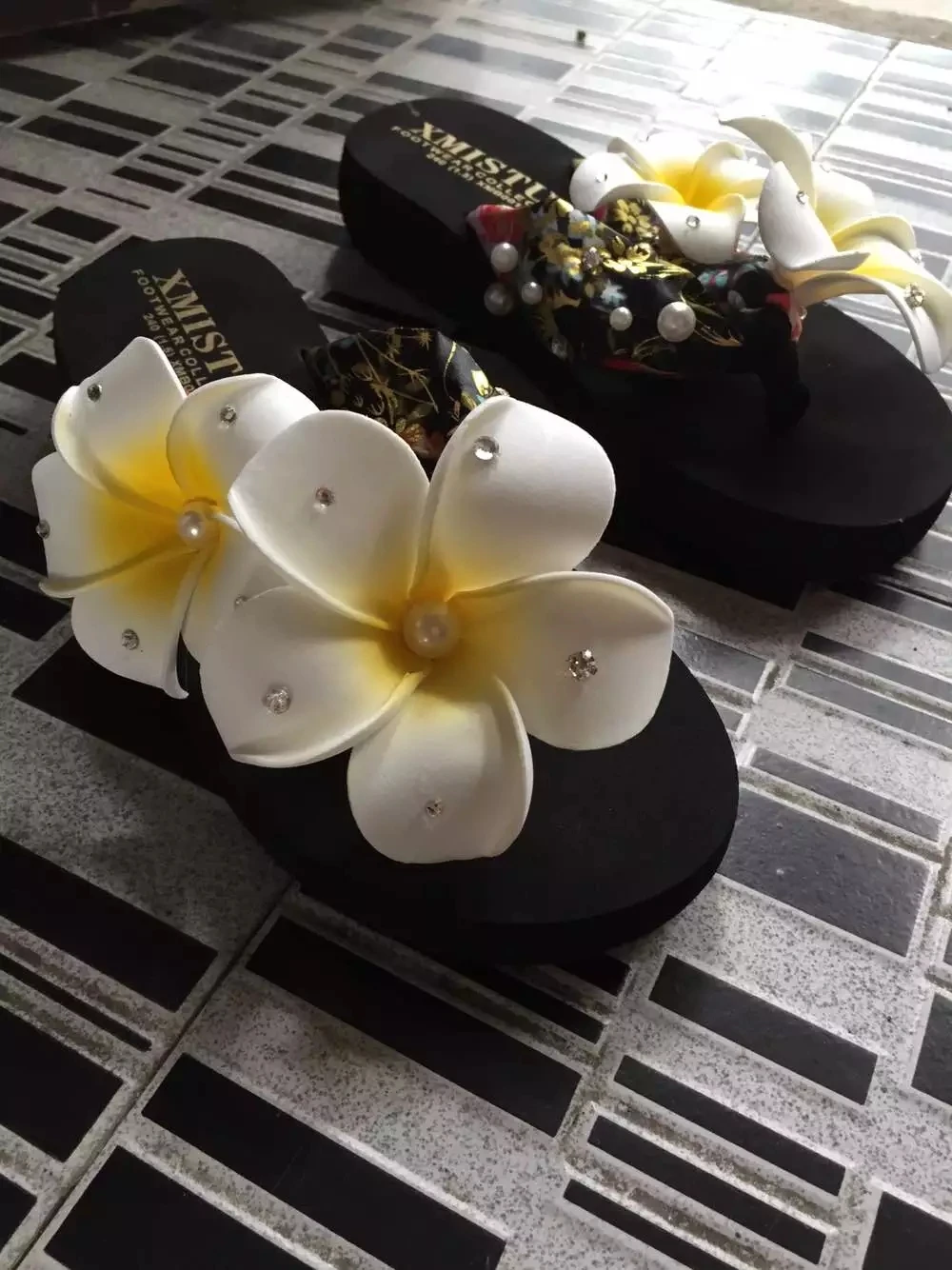 

2018 летние женские сандалии HAHAFLOWER с цветами, удобные светильник кие женские тапочки, мягкая нескользящая обувь на плоской подошве, женские с...