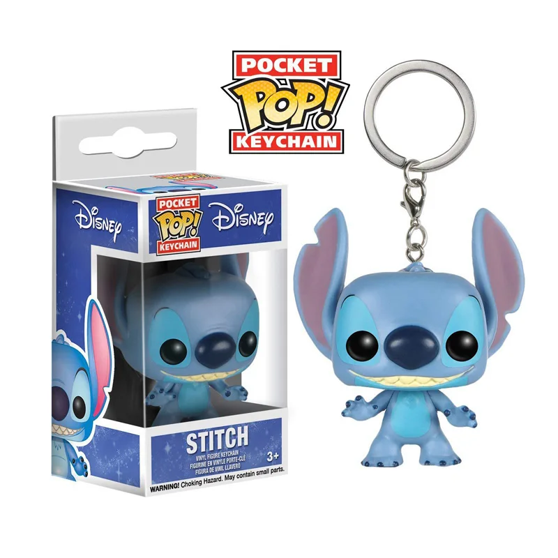 Игрушечный брелок FUNKO мультяшная фигурка Чеширского кота Ститч Малефисента Чаки
