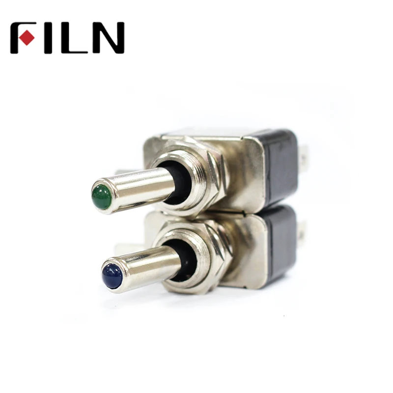 FILN 1 шт. 12В 20А авто крышка LED свет тумблер кулисный переключатель с Авто