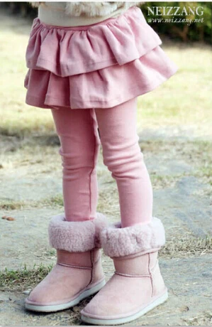 pink Новая детская одежда, леггинсы, юбка-брюки, мода юбка-пачка, штаны для девочек, штаны из хлопка, юбка, штаны для девочек - Цвет: pink