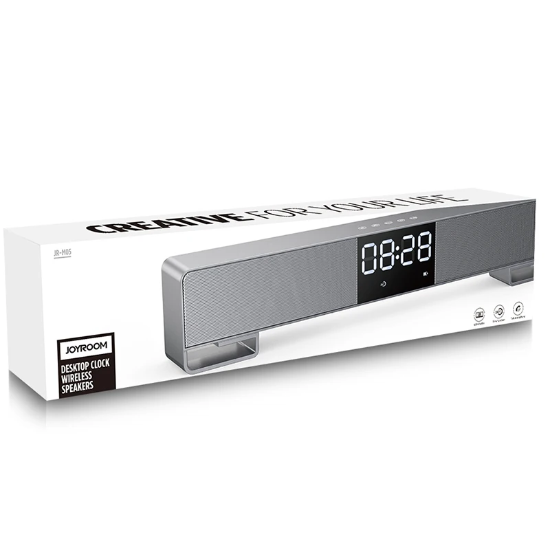M05 Hi Fi Bluetooth Динамик Портативный FM радио Светодиодный дисплей беспроводной