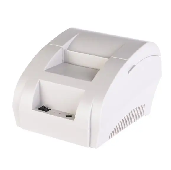 RADALL POS 58 мм Термопринтер портативный дешевый принтер встроенный USB рулон бумаги с драйверами для ресторана-RD-5890K - Цвет: Белый