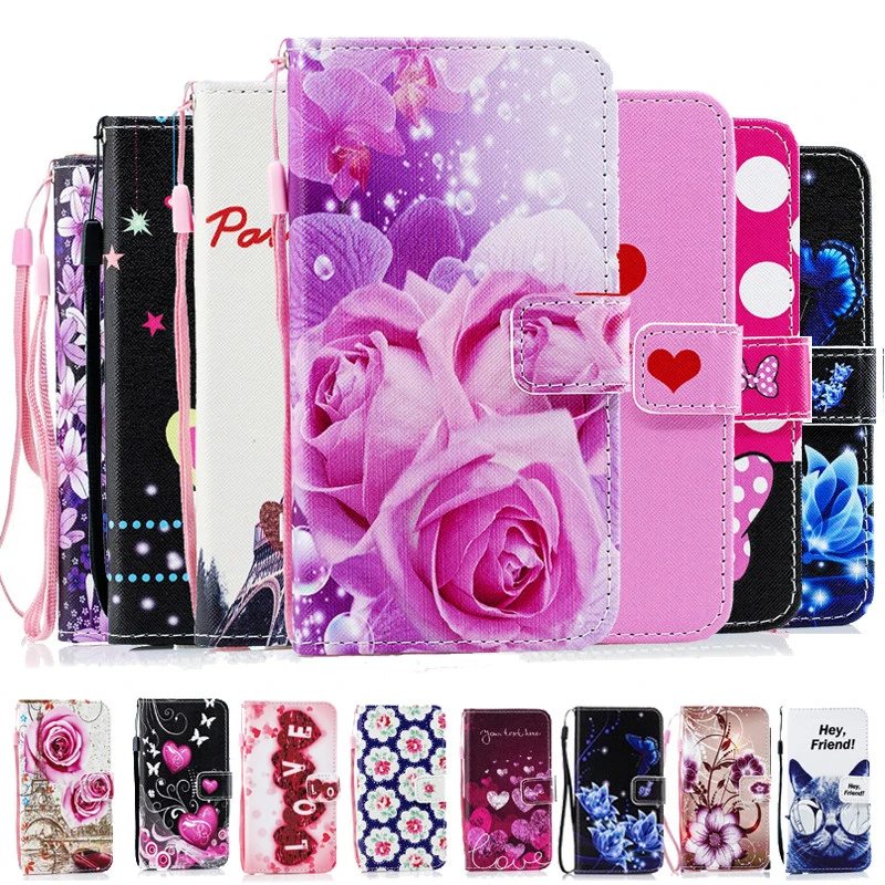Кожаный чехол-книжка для iphone 12 mini 11 Pro Max SE XS XR X 7 8 Plus бумажник Samsung J4 J6 A6 J8 A8 STAR J7 J3 |
