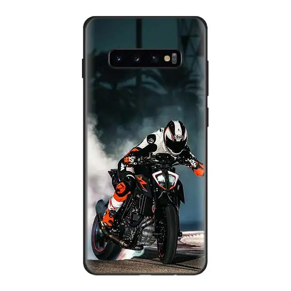 06 Moto Cross moto rcycle спортивный черный силиконовый чехол s для samsung Galaxy S10 Plus S10e S8 S9 Plus A30 A50 M20 M30 мягкий чехол - Цвет: 06