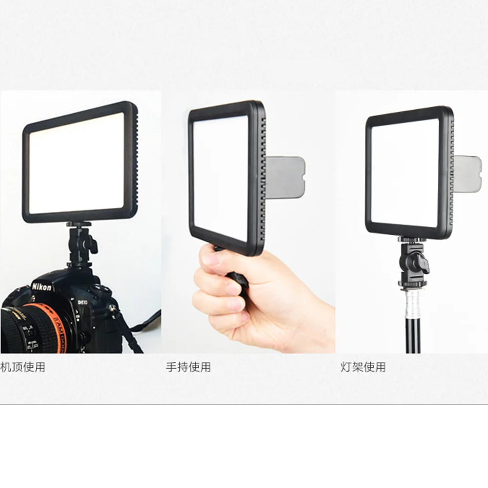 Godox ультра тонкий LEDP120C 3300K ~ 5600K Регулируемая яркость студийный видео