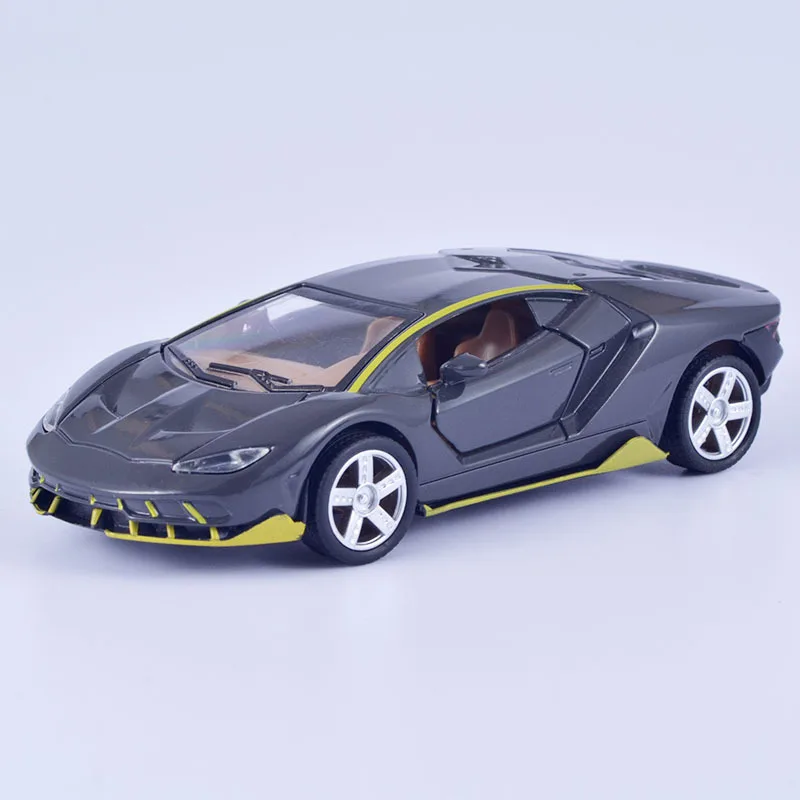 Металлическая модель спортивного автомобиля украшения Bugatti из сплава автомобиль