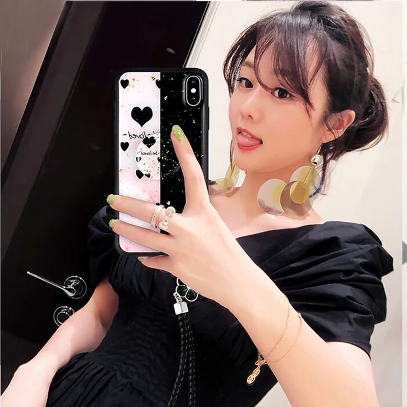 Для huawei Honor p20 p30 pro lite mate 10 20 Psmart 2019 V10 блеск сердце леопарда Мягкий чехол для