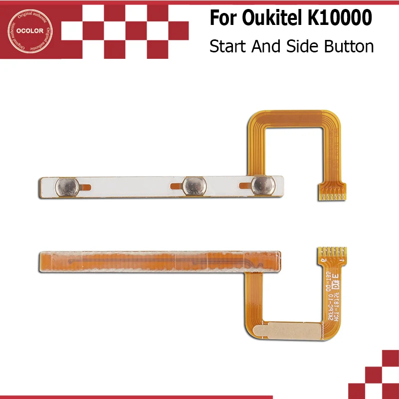 Ocolor для Oukitel K10000 кнопка запуска гибкий кабель питания + Кнопка громкости FPC MTK6735 Quad