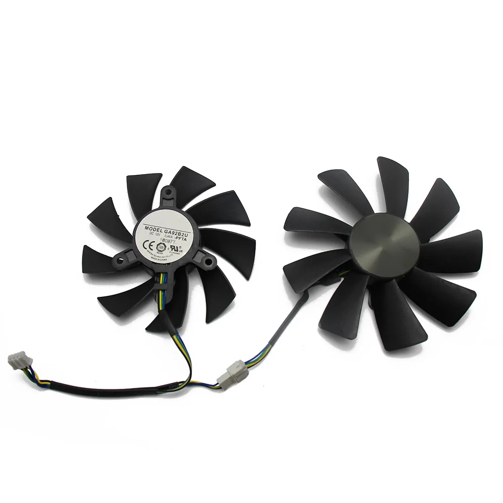 87 мм GA92S2H 100 мм GTX1070TI мини 4-контактный кулер вентилятор для ZOTAC GeForce GTX 1080 GTX 1070 Ti Mini GTX 1060 AMP Edition 6 Гб карта