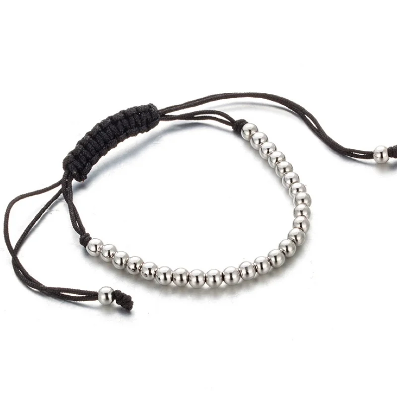 

Fashion Jewelry Cheap Cute Romantic Korean Couple Handmade Strand Beads Bracelets for women femme Friendship Gift wholesale