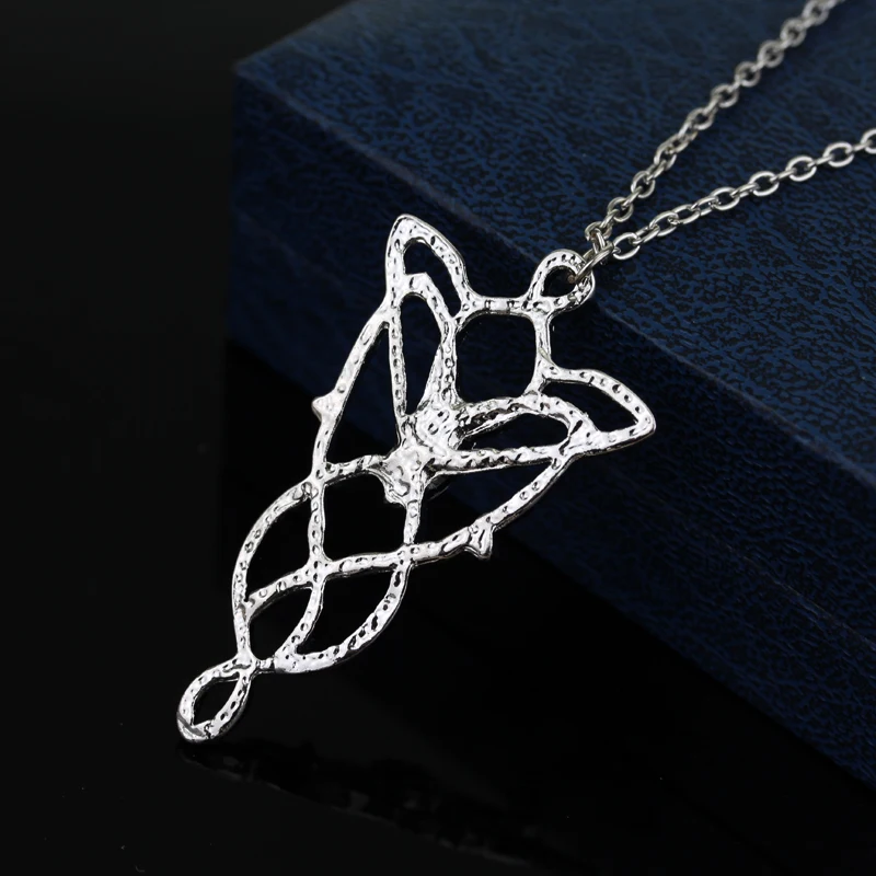 Классический фильм, кольцо лорда, Arwen Evenstar, подвеска, фильм, ювелирные изделия, кристалл, Сумеречная звезда, серебряная подвеска, крутящий момент, Erkek kolye