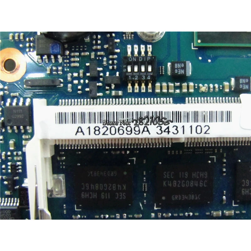 NOKOTION A1820699A для Sony Vaio VPCSB1 MBX-237 1P-0114J00-A011 13 ''материнская плата ноутбука с i3-2310M CPU