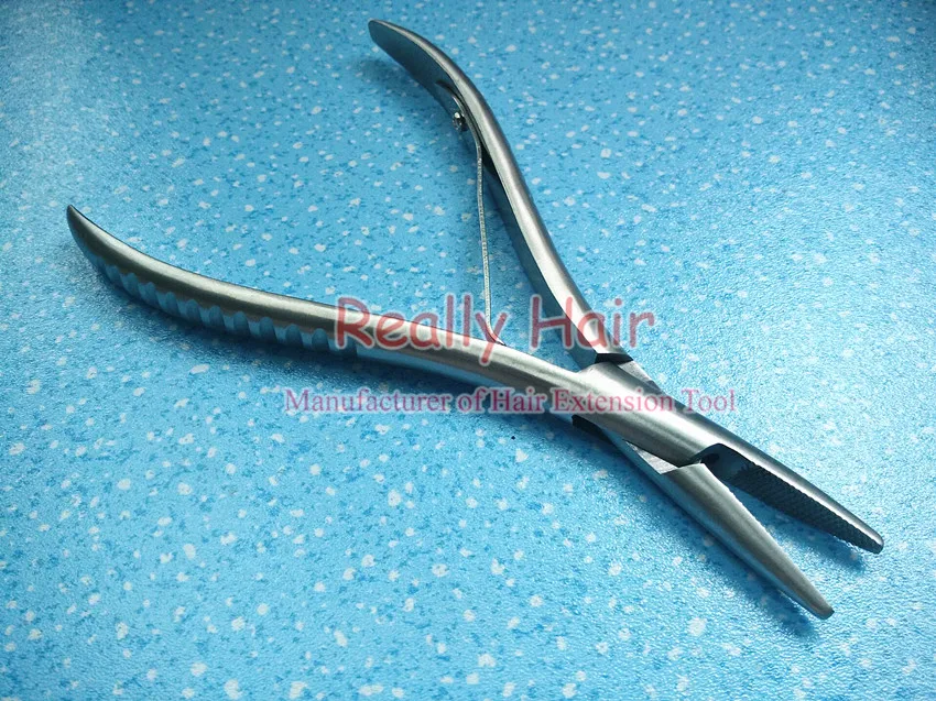 10pcs Stainless steel hair extension tongers Plier / Reduction&Remove Plier