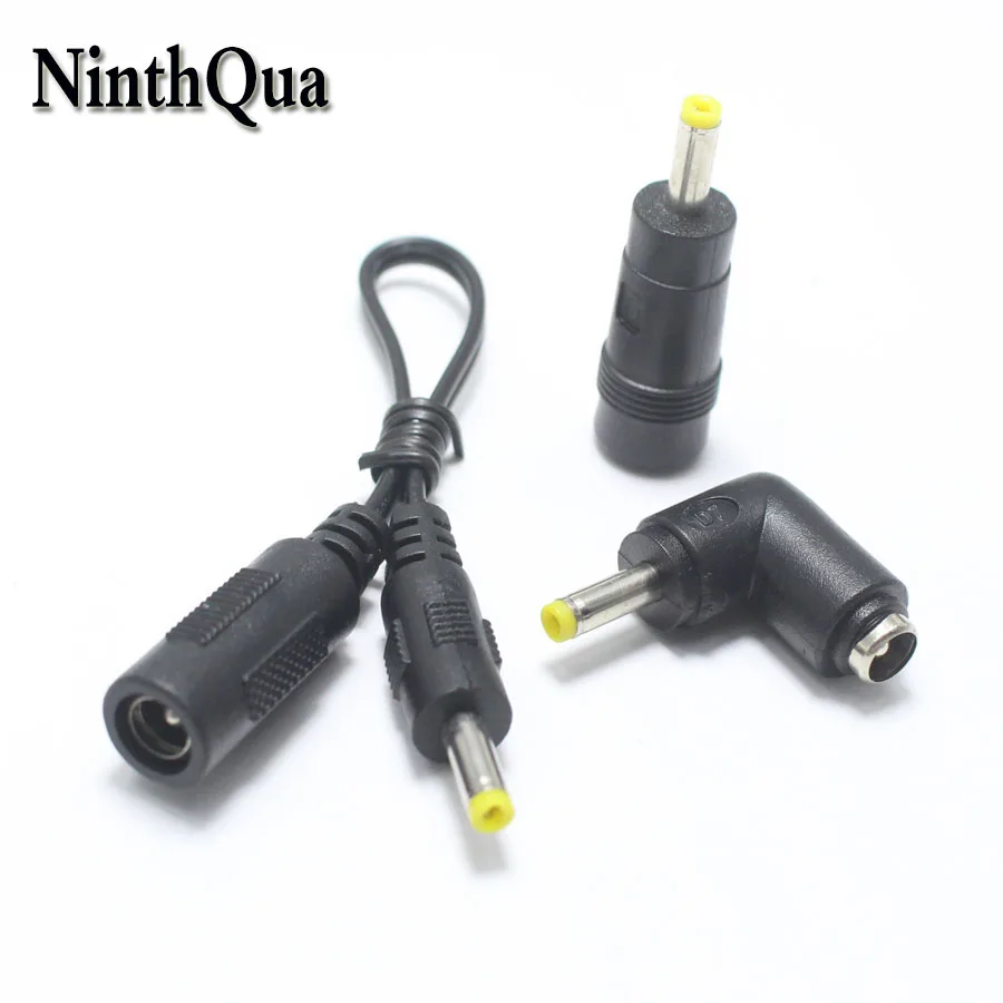 1pcs 5.5*2.1mm female jack to 4.0*1.7mm male Plug DC Power Connector Adapter Laptop 90 / 180 Degrees with Cable | Обустройство дома