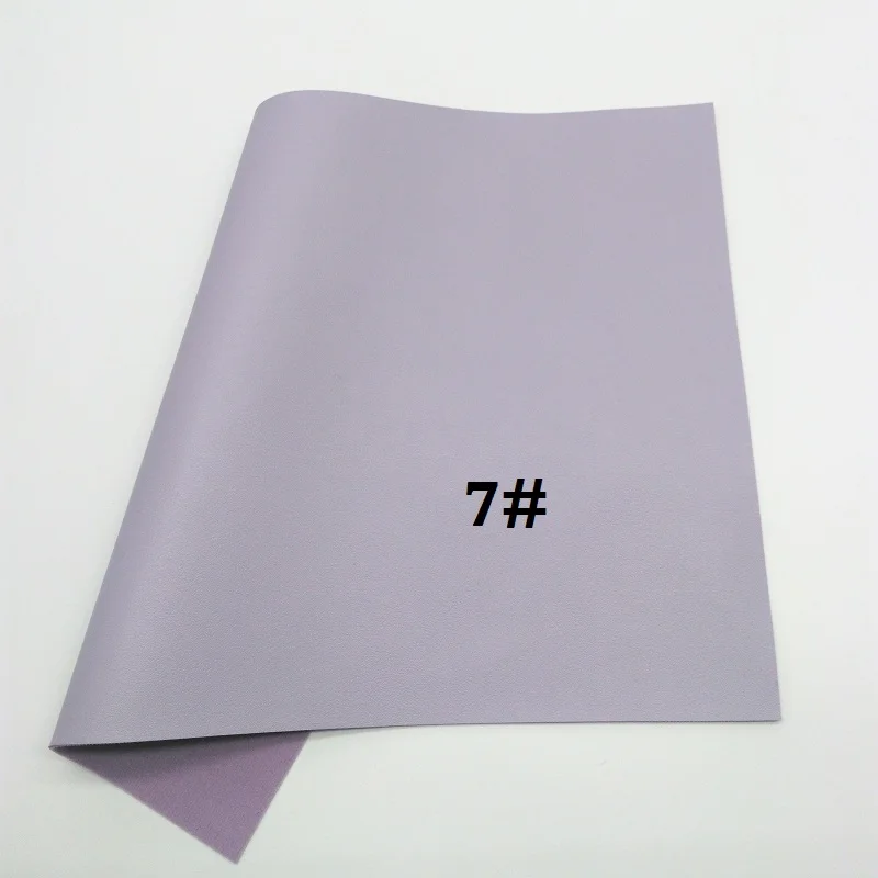 Glitterwishcome 21X29CM A4 Size Vinyl For Bows Backing Color Matching Nappa Leather Fabirc Faux Leather Sheets for Bows, GM345A - Цвет: 7