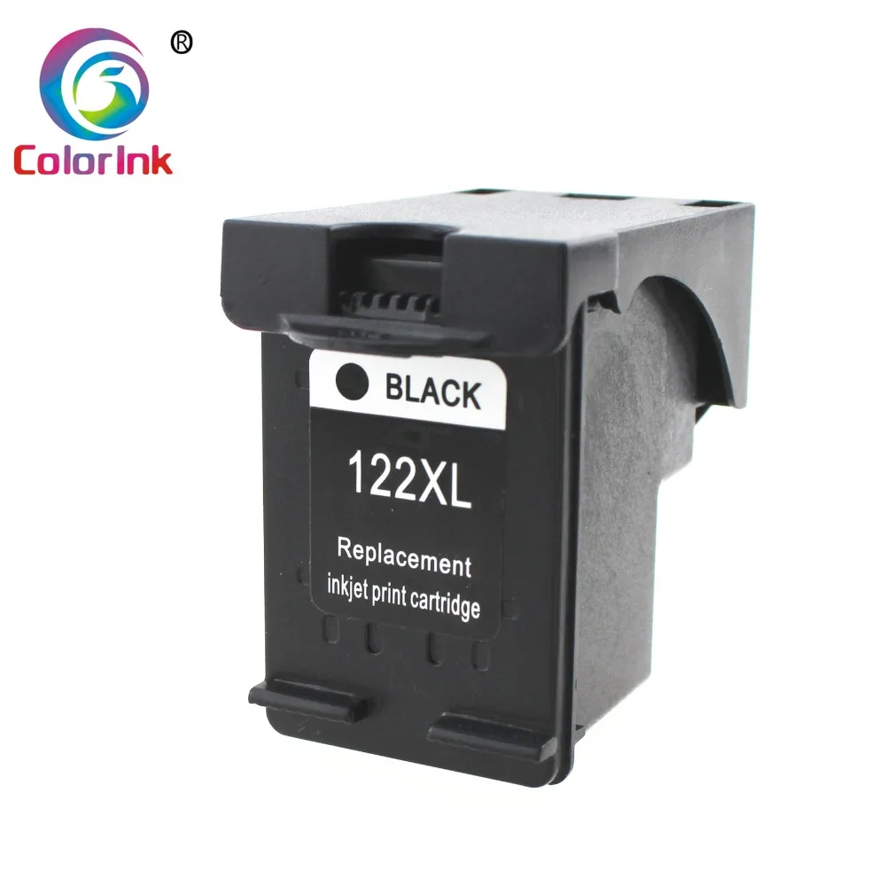 ColoInk 2 шт 122XL сменный картридж для принтера для hp 122 для hp с чернилами hp Deskjet 1000 1050 2000 2050s 3000 3050A 3052A 3054 1010 принтер
