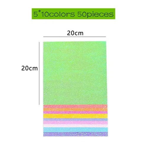 20x20 cm 50 шт./пакет Перламутровые и рисунком в виде птичек-оригами "сделай сам" оригами для ручной работы Детский сад настенный Декор Украшение светильник Бумага творческих тысяч Бумага краны и рисунком в виде птичек-оригами - Цвет: 20x20 cm