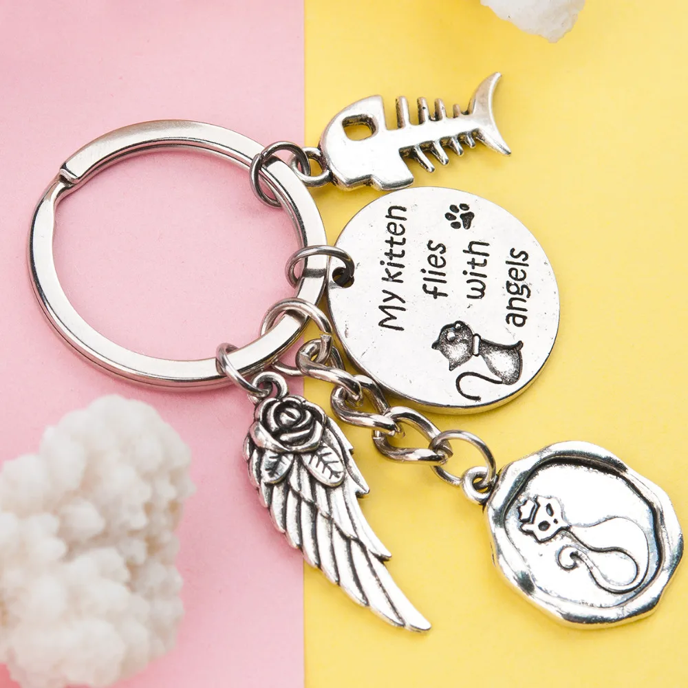 Doreen Box ручная работа брелок для домашних животных рыбы костяного сердца